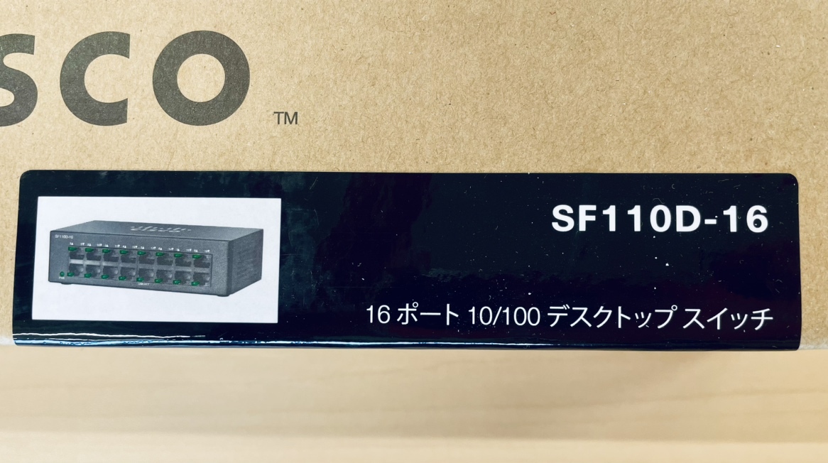 Cisco Systems　SF110D-16　デスクトップスイッチ_画像2