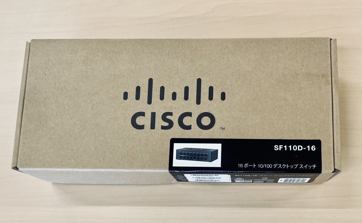Cisco Systems　SF110D-16　デスクトップスイッチ_画像1