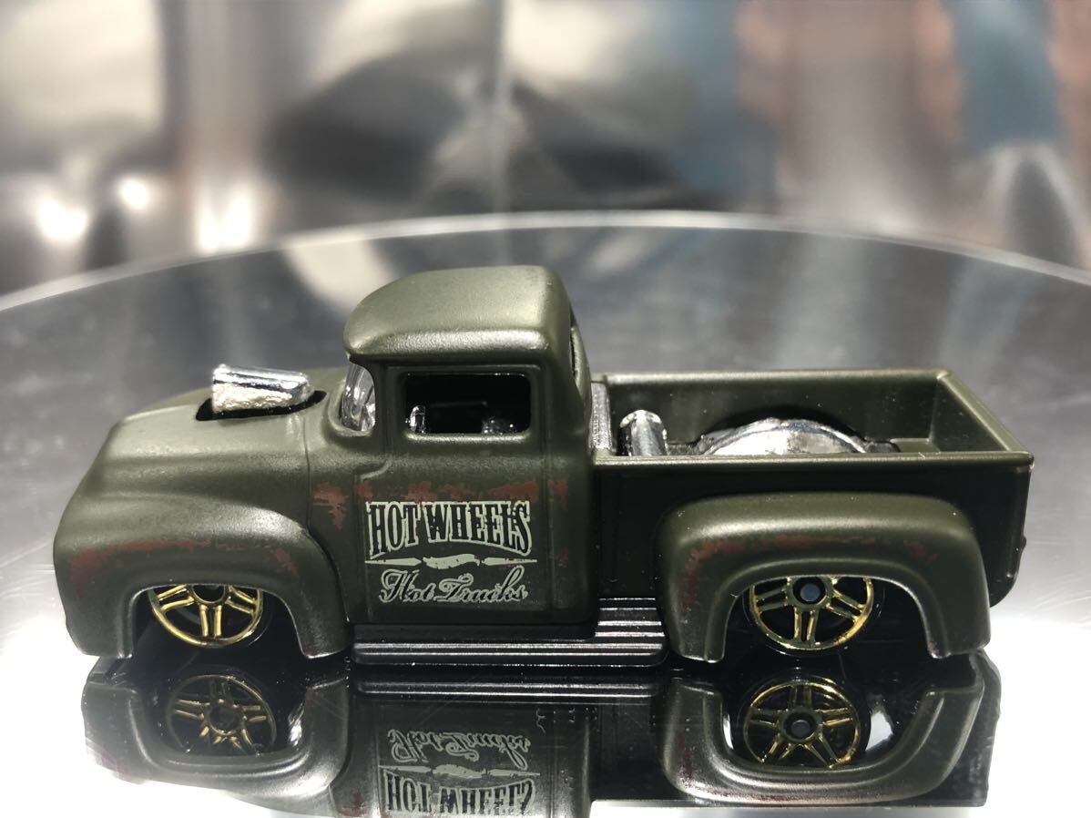 ■ホットウィール入手困難.希少モデルカスタム’56フォードパンプキントラックピックアップ美品ルースHot Wheels CUSTOM '56 FORD TRUCK_画像7