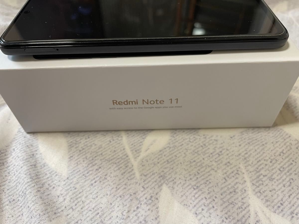 Redmi Note 11 6.43インチ メモリー4GB ストレージ64GB グラファイトグレー