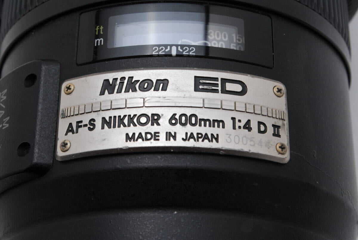 ★希少レンズ★ Nikon ニコン AF-S Nikkor ED 600mm F4D II（IF）/AF動作確認済_画像10