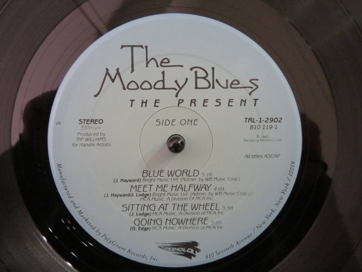MOODY BLUES/The Present（US：Threshold TRL-1-2902）'83_画像4