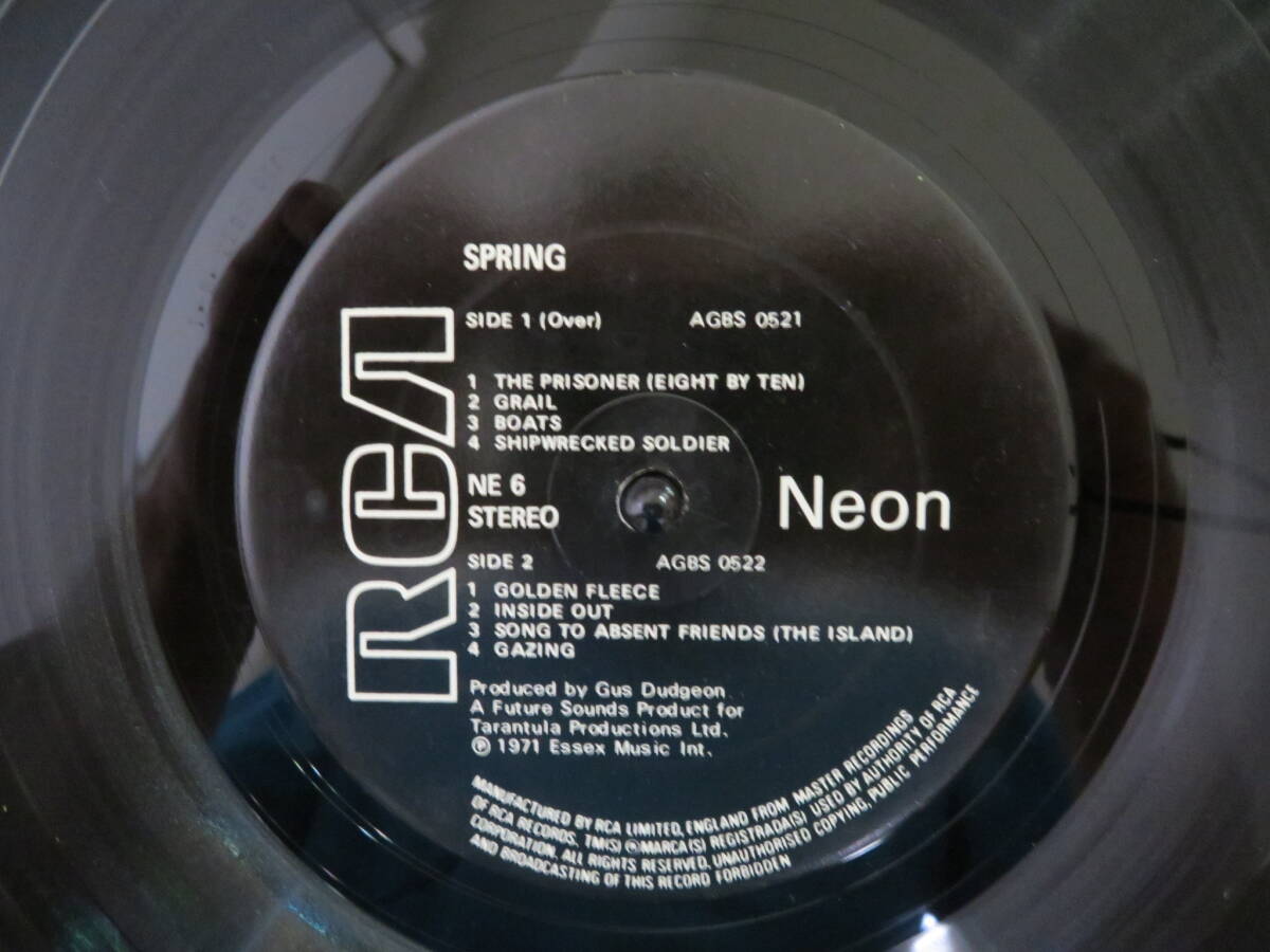 SPRING/same（UK：RCA/Neon NE 6）'71の画像7