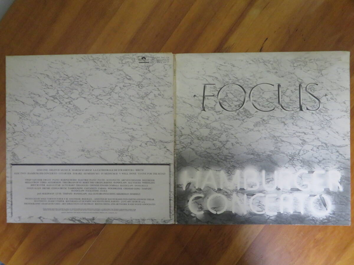 FOCUS/Hamburger Concerto (UK：Polydor 2442 124）'74_画像3
