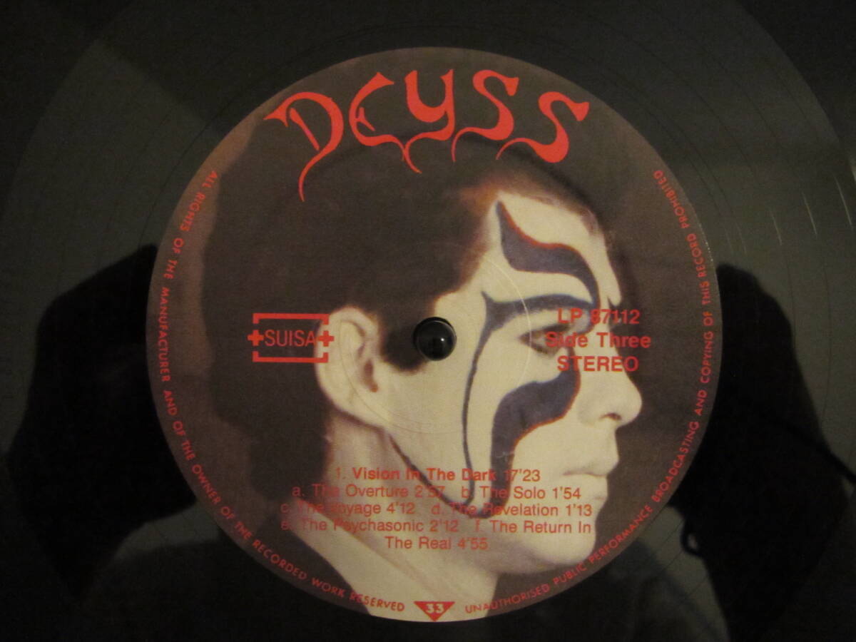 DEYSS/Vision In The Dark 1.5LP（スイス：no label 87112）'87_画像6