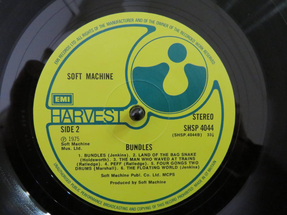 SOFT MACHINE/Bundles（UK：Harvest SHSP 4044) '75_画像4