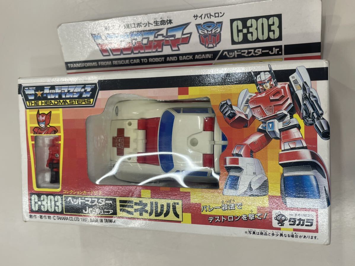 C-303 ヘッドマスターJr ミネルバ トランスフォーマー 当時物 C-303 ヘッドマスターJr ミネルバ トランスフォーマー 当時物