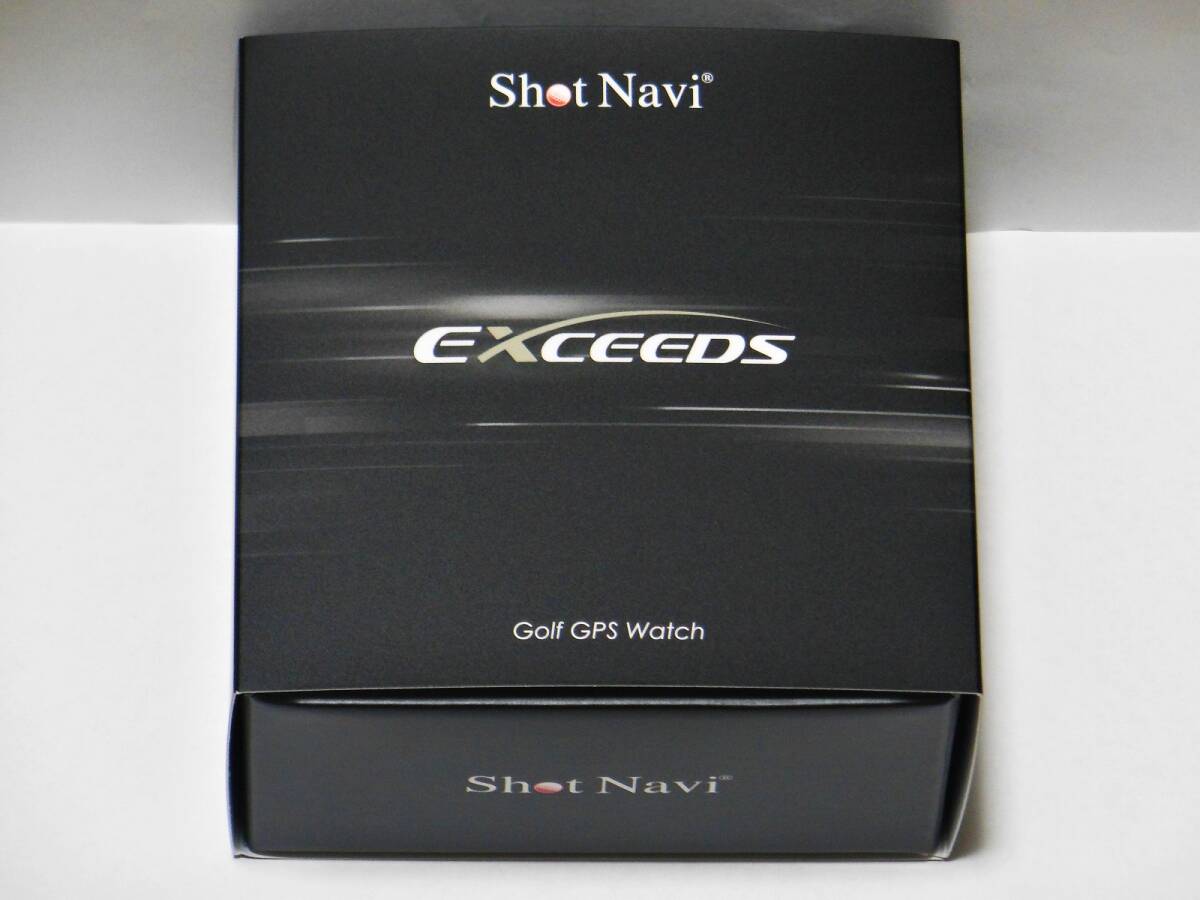 ■新品未開封■Shot Navi EXCEEDS ショットナビ エクシード ブラック 保証有■送料無料■の画像2