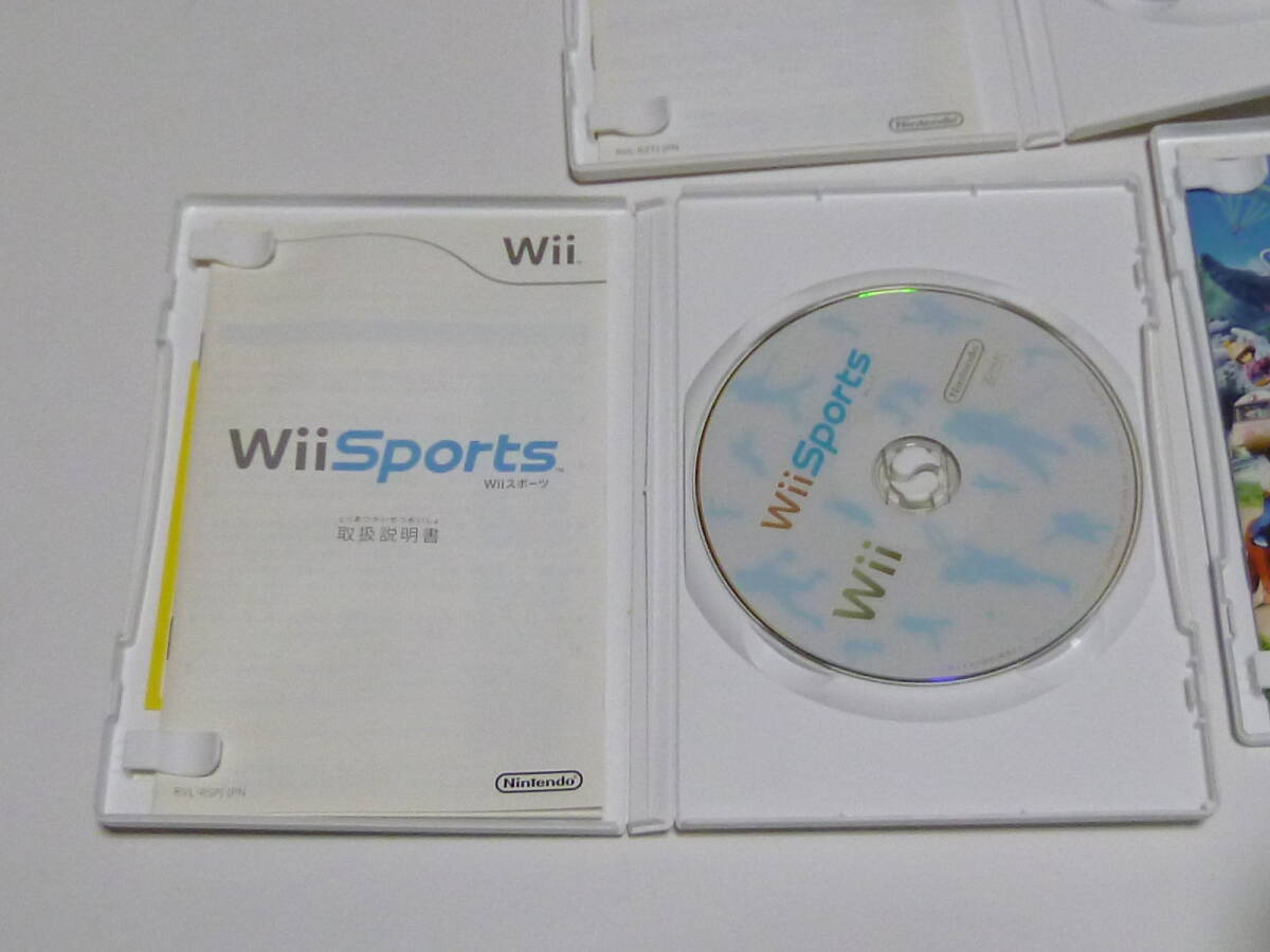 J25【即日発送 送料無料 動作確認済】Wiiソフト　ゴーバケーション　Wiiスポーツ　Wiiスポーツリゾート_画像4