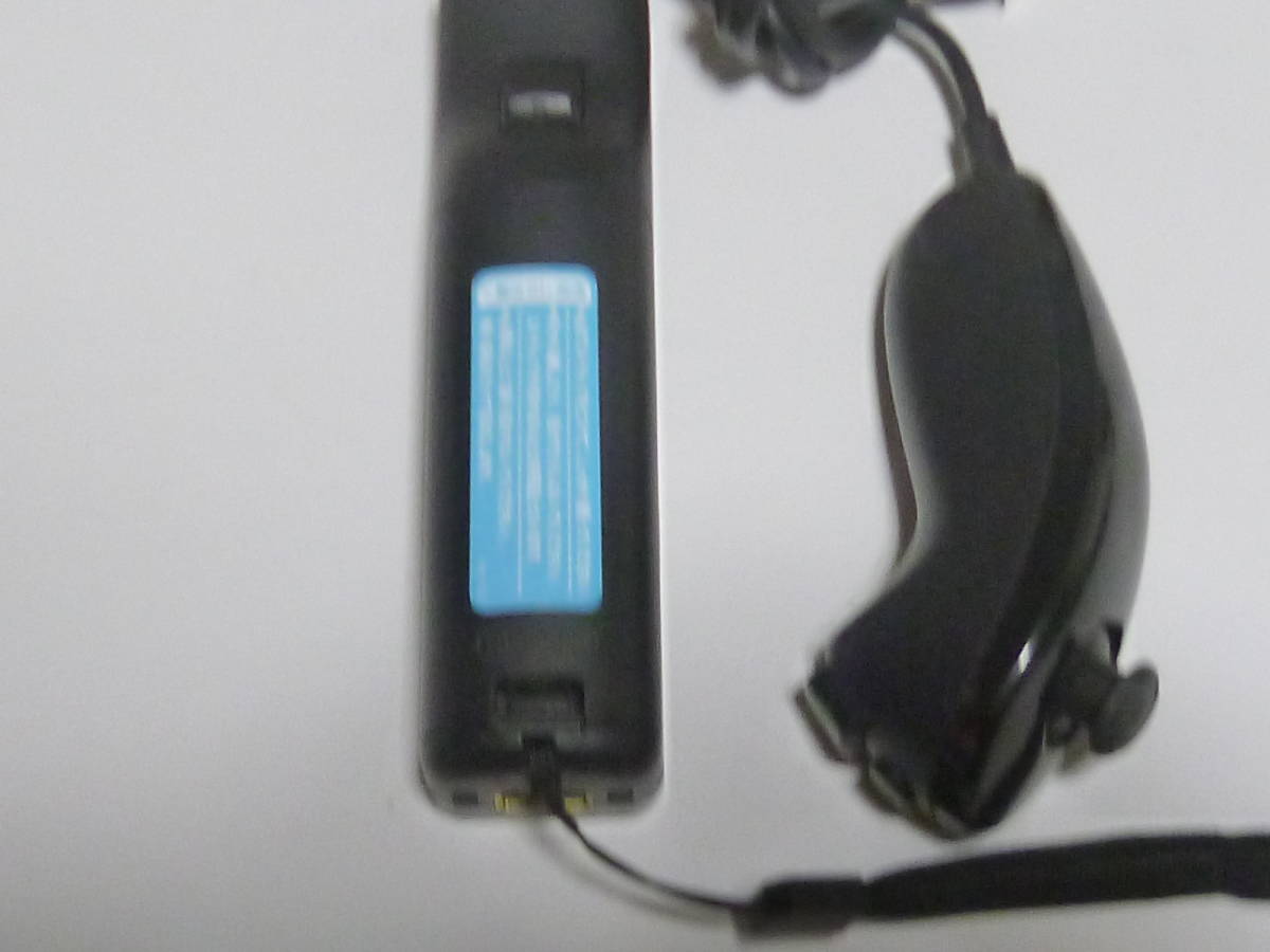 RSJN039[ free shipping same day shipping operation verification settled ]Wii remote control strap nn tea k nintendo original RVL-003 black black controller 