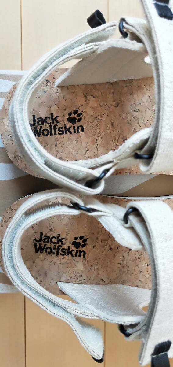 Jack Wolfskin natural/cork サンダル 24.2cm_画像4