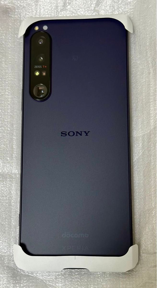 ○判定 新品同様 ドコモ Xperia 1 Ⅳ SO-51C パープル 