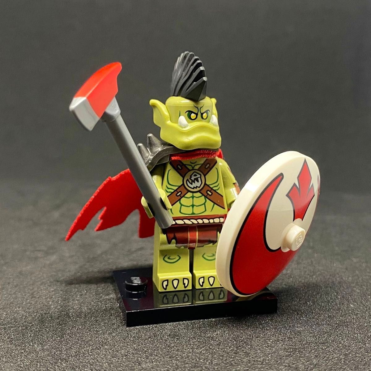 LEGO レゴ ミニフィギュア シリーズ 戦士オークOrc warrior自作品