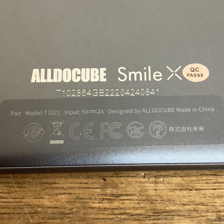 デモ機 SIMフリー タブレット 2台まとめ売り 訳あり/ALLDOCUBE Smile X T1021/TECLAST P20HD TLA007 ゆうパック60サイズ発送 兵庫発_画像6