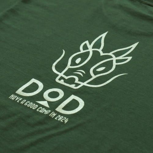 サイズL【干支Tシャツ】DOD【キャンプ】完全受注生産【ドッペルギャンガーアウトドア】 Tシャツ【辰年】