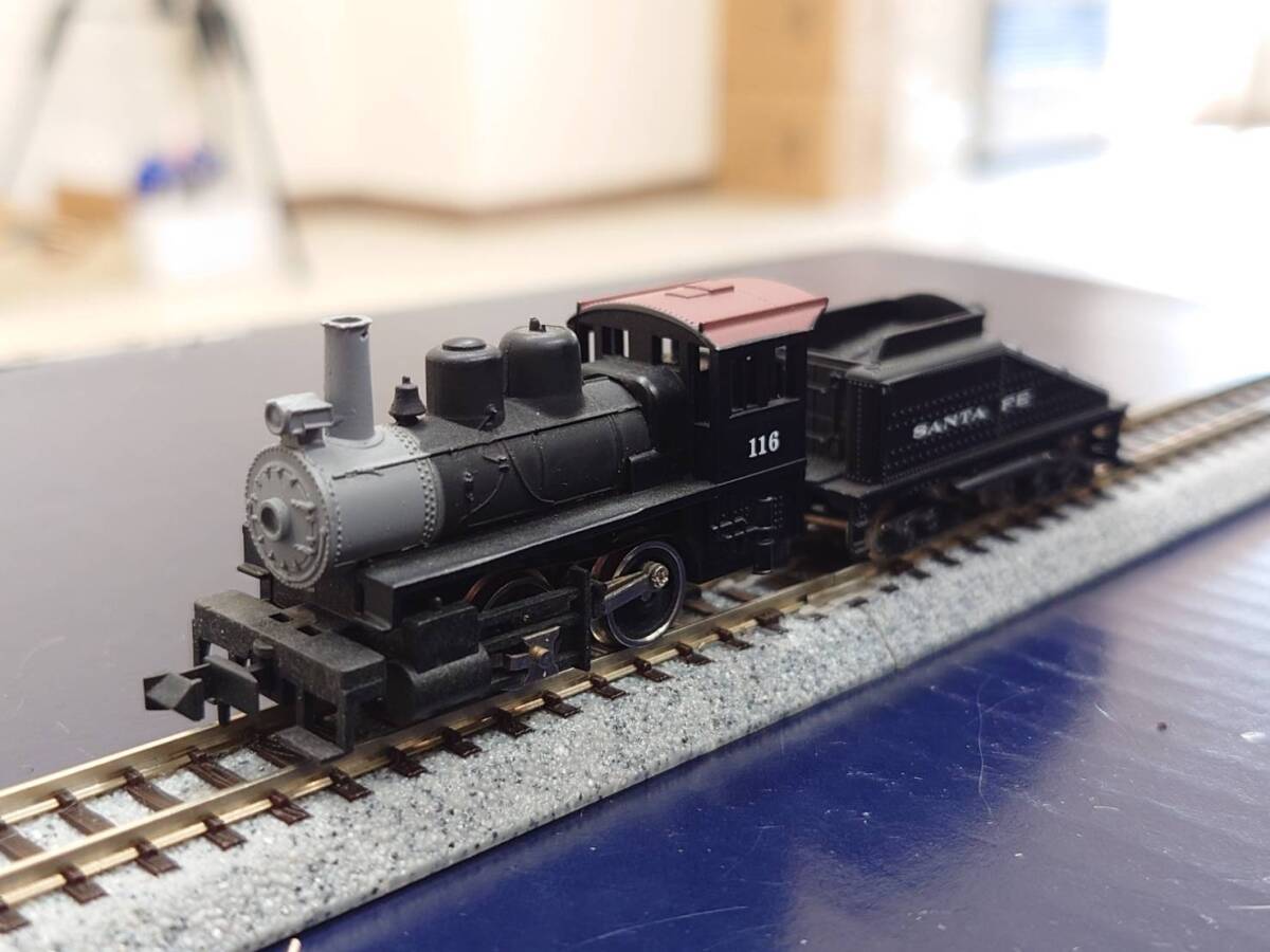 104　BACHMANN SANTA FE サンタフェ #116 型番・詳細不明です。モーター少し元気ないです。_画像2