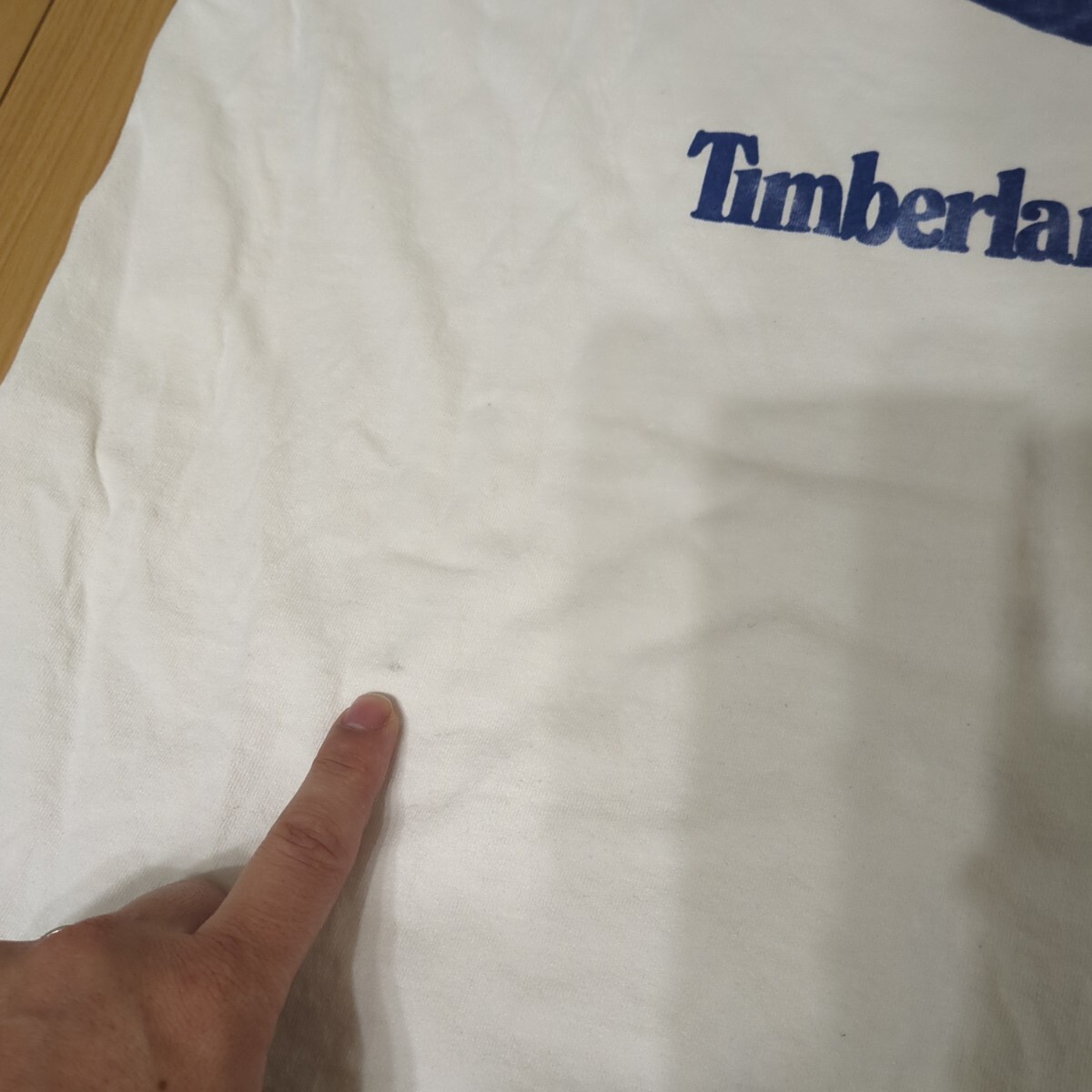  Timberland T-shirt 90s big size L size 