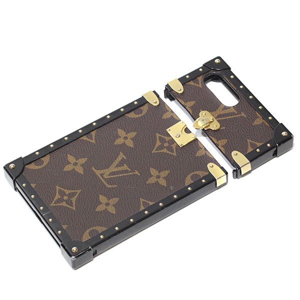 1円～ LOUIS VUITTON モノグラム アイ・トランク Iphone7+ 対応 スマホケース M64483 ルイヴィトン_画像4