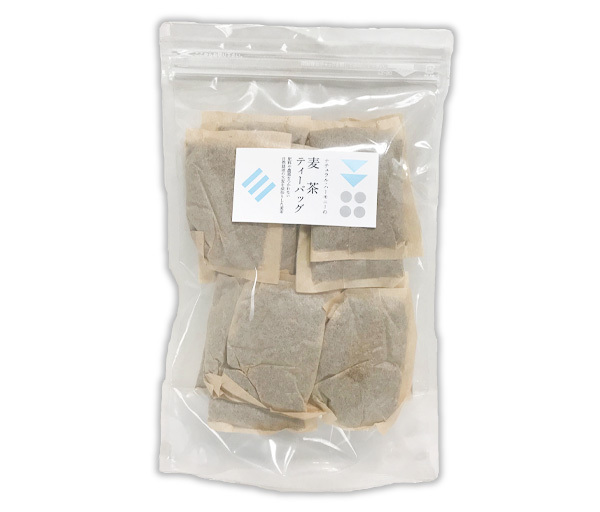 自然栽培 麦茶(200g(10g×20袋))★ティーバッグ(無漂白)★無農薬・無肥料★無添加・無着色★保存料や甘味料の使用なし★ノンカフェイン★