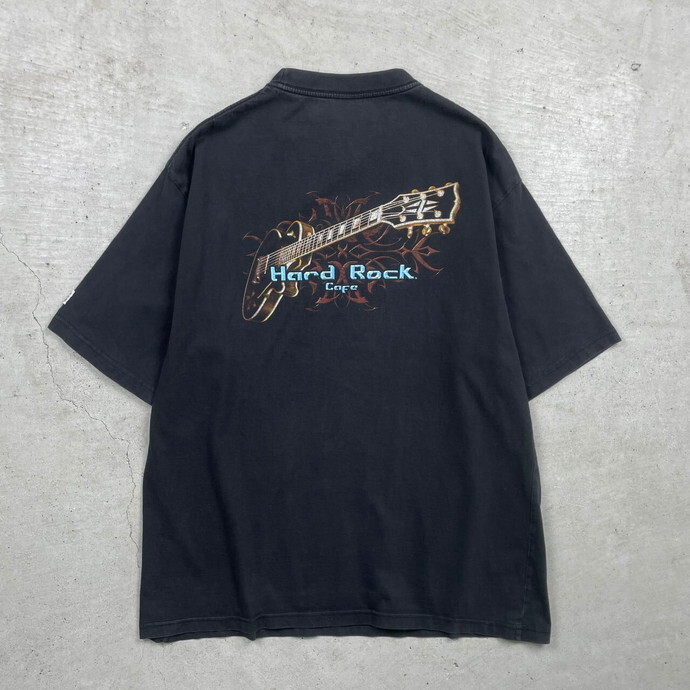 90年代 HARD ROCK CAFE ROME ハードロックカフェ ローマ プリントTシャツ メンズL相当_画像7