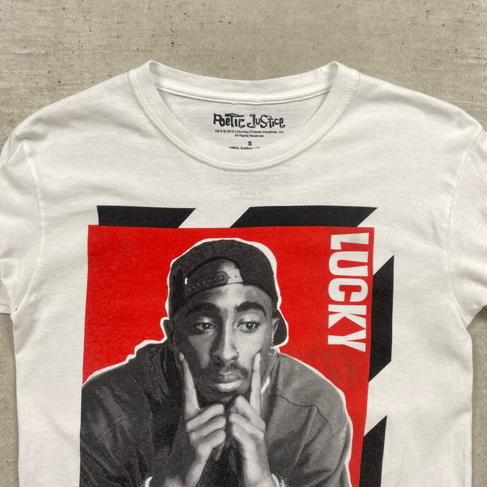 POETIC JUSTICE 2PAC ポエティックジャスティス 2パック ムービーロングTシャツ ロンT ラップT メンズS_画像2