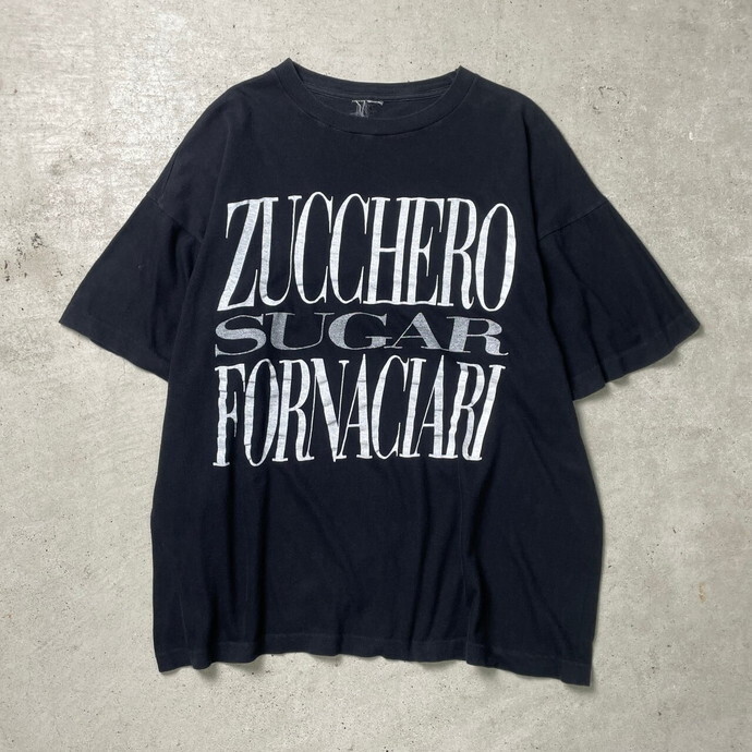 90年代 ZUCCHERO FORNACIARI ズッケロ アーティストTシャツ バンT メンズL相当_画像1