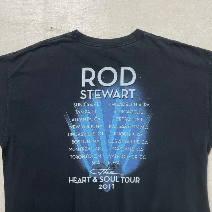 ROD STEWART ロッド・スチュワート HEART＆SOUL TOUR 2011 メンズ2XL_画像6