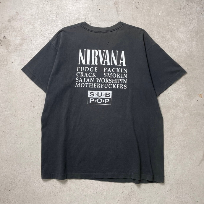 NIRVANA Vestibule ニルヴァーナ サークル バンドTシャツ バンT メンズXL-2XL相当_画像7