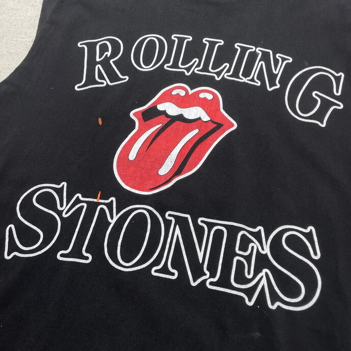 ROLLING STONES ローリングストーンズ リップタン タンクトップ ノースリーブ バンドTシャツ バンT メンズXL相当_画像3