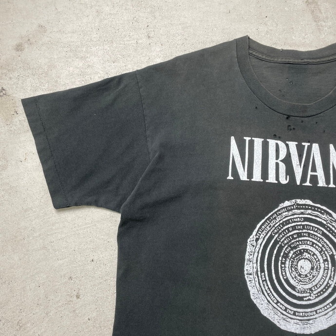 NIRVANA Vestibule ニルヴァーナ サークル バンドTシャツ バンT メンズXL-2XL相当_画像4