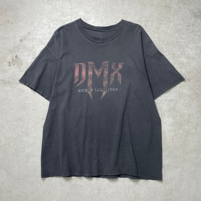 90年代 DMX DARK MAN ヒップホップ ラップT バンドTシャツ バンT ツアー メンズXL相当_画像1