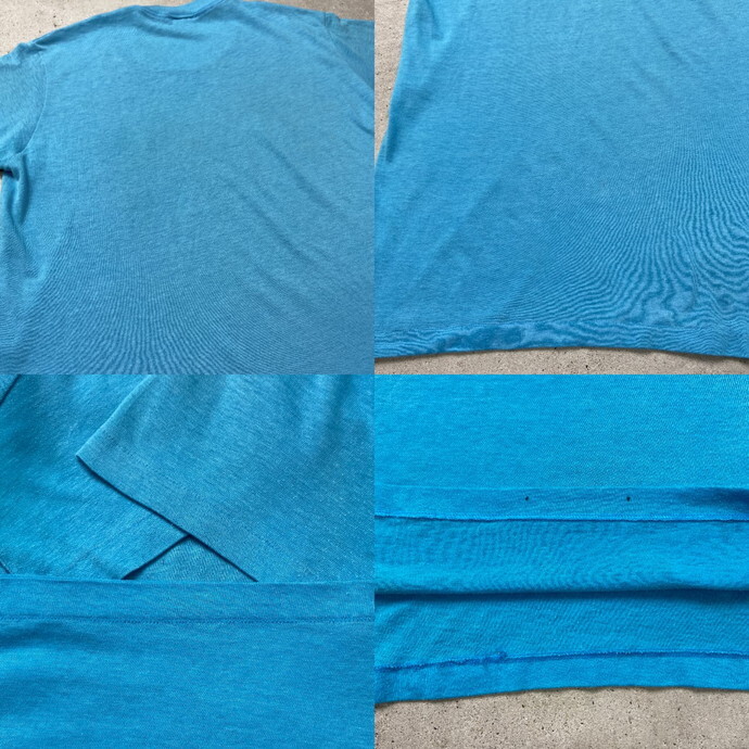 80年代 USA製 紺タグ NIKE ナイキ ワンポイントロゴプリント Tシャツ メンズS相当_画像9