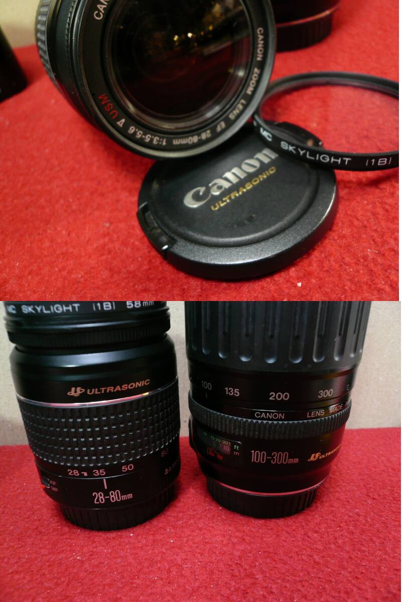 CANON EOS Kiss X2+レンズ2本(80+300mm)の中古品 (11773ショット) 全て揃って届いたらすぐに使えます_画像8