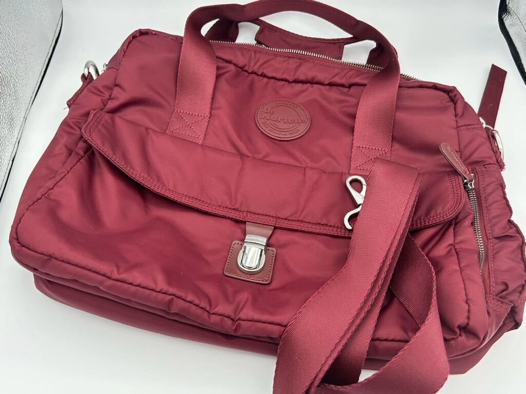 [ beautiful goods ] Dr. Martens nylon messenger bag 2WAY handbag 