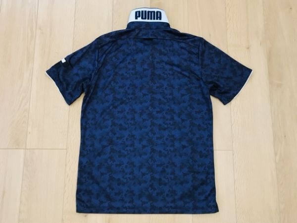 【美品】PUMA★ドライポロシャツ★渋紫系★L_画像2