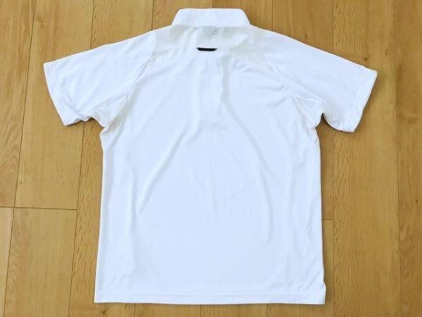 【美品】OAKLEY オークリー★ハーフジップドライシャツ★白★JP-XL_画像4