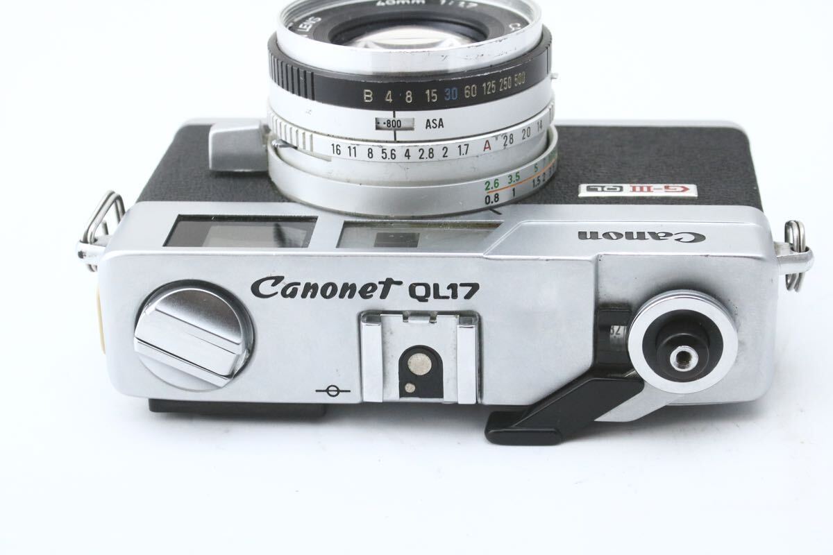 Canon キャノン Canonet G-III QL17 40mm F1.7 #122の画像5