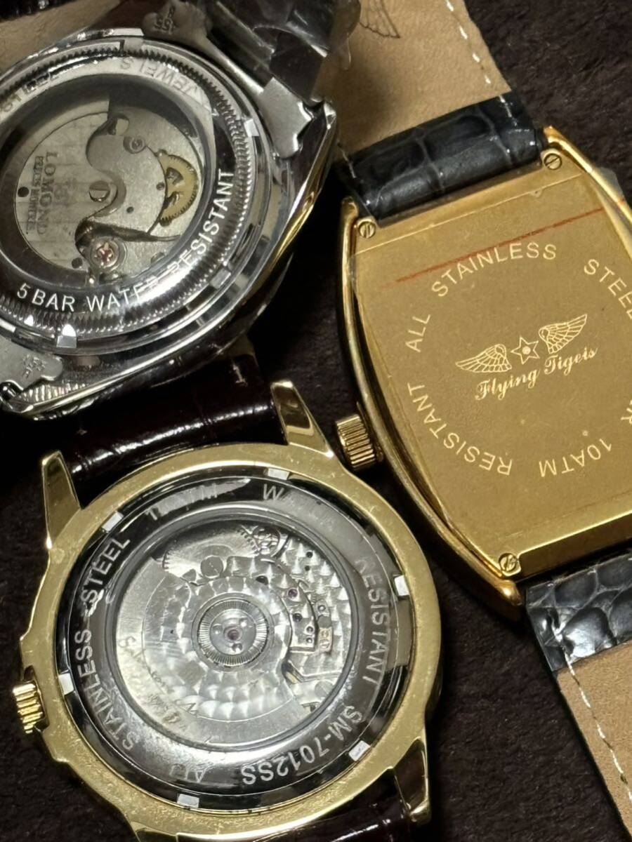 腕時計 大量SEIKO セイコー5 CITIZEN ORIENT CASIO G-SHOCK AKA SALVATORE MARRA LOMOND automaticヴァンドーム など 70本以上 ジャンク_画像5