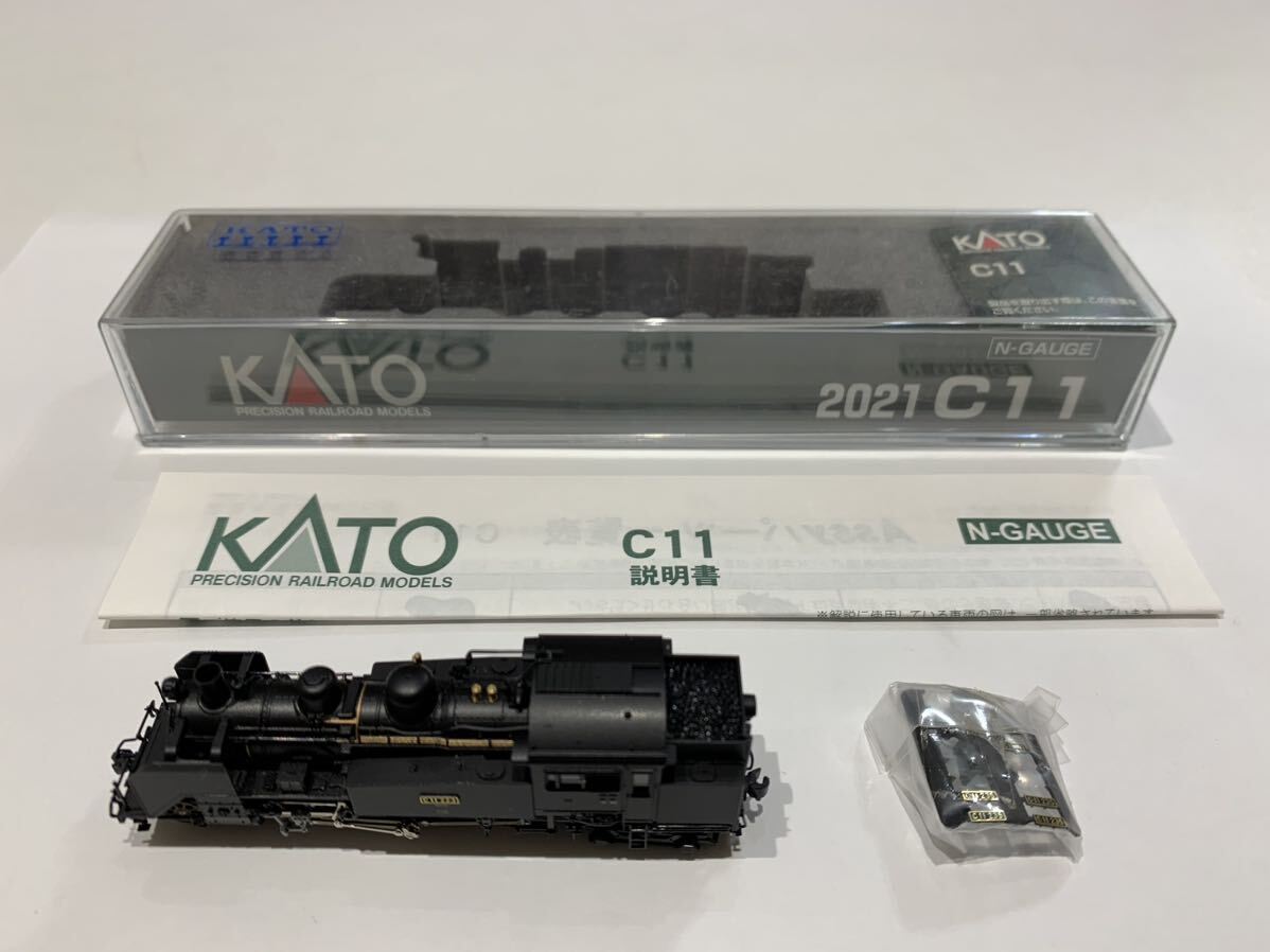 6554 KATO C11形蒸気機関車 3次形 2021 Nゲージ 鉄道模型 _画像1