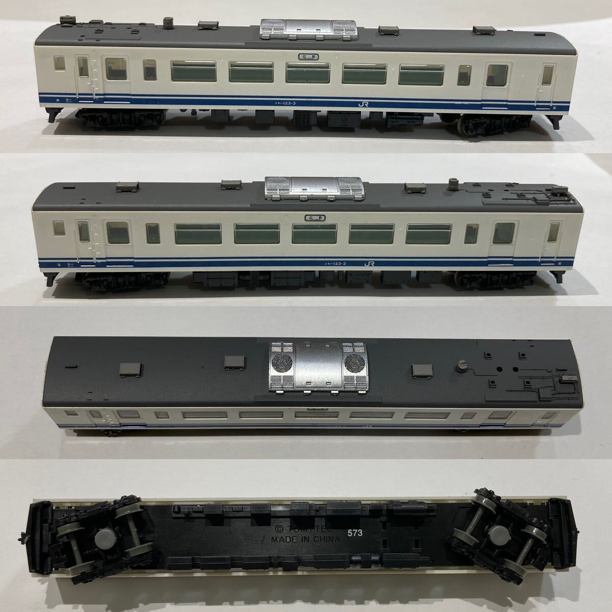 6536 トミーテック 鉄道コレクション 第20弾 JR 西日本 クモハ 123-3 2両セット_画像3