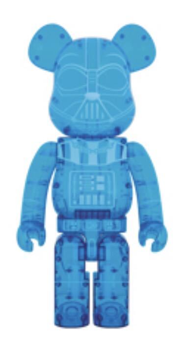 キューブリック、ベアブリック BE@RBRICK DARTH VADER(TM) HOLOGRAPHIC Ver.1000%