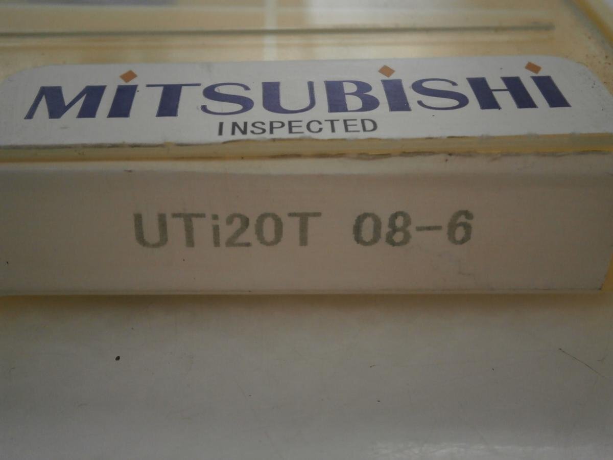 T829　三菱　チップ　UTi20T　08-6　7個　未使用品_画像3