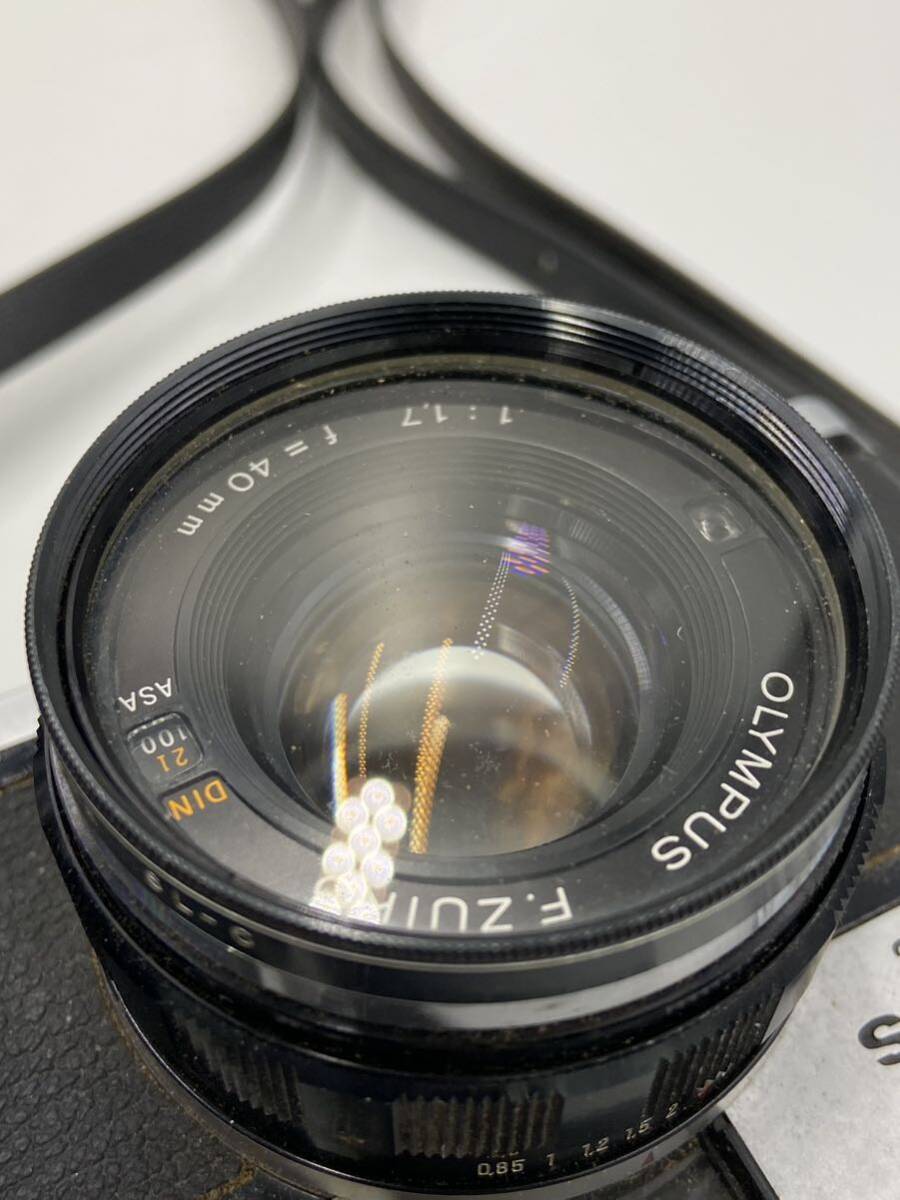 #12530 OLYMPUS オリンパス 35DC 1:1.7 40mm レンジファインダー フィルムカメラ ジャンクの画像4