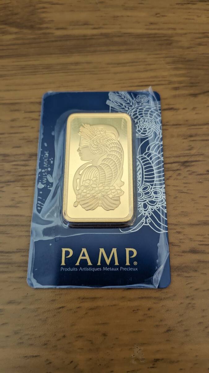 PAMP Suisse .9999 Fine Gold Bar パンプ スイス 100g ゴールドバー 24K_画像1