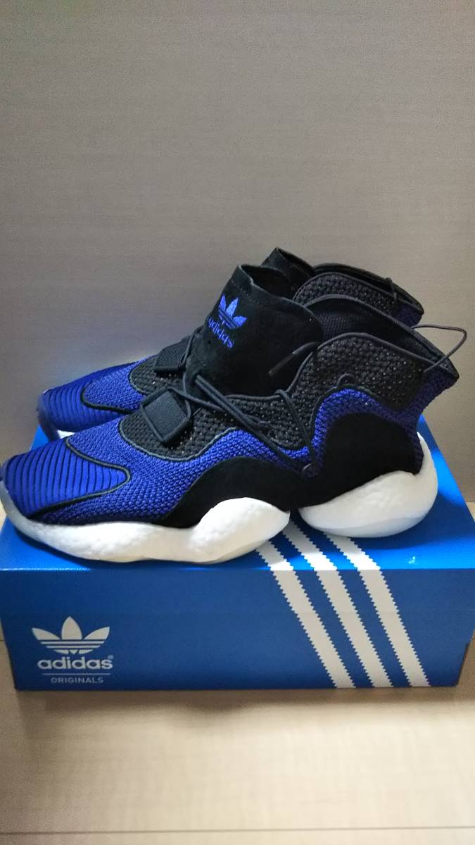 adidas アディダス クレイジー [CRAZY BYW LVL I] カラー:リアルパープル /コアブラック/ランニングホワイト 27.5cm 未使用　未着用_画像1