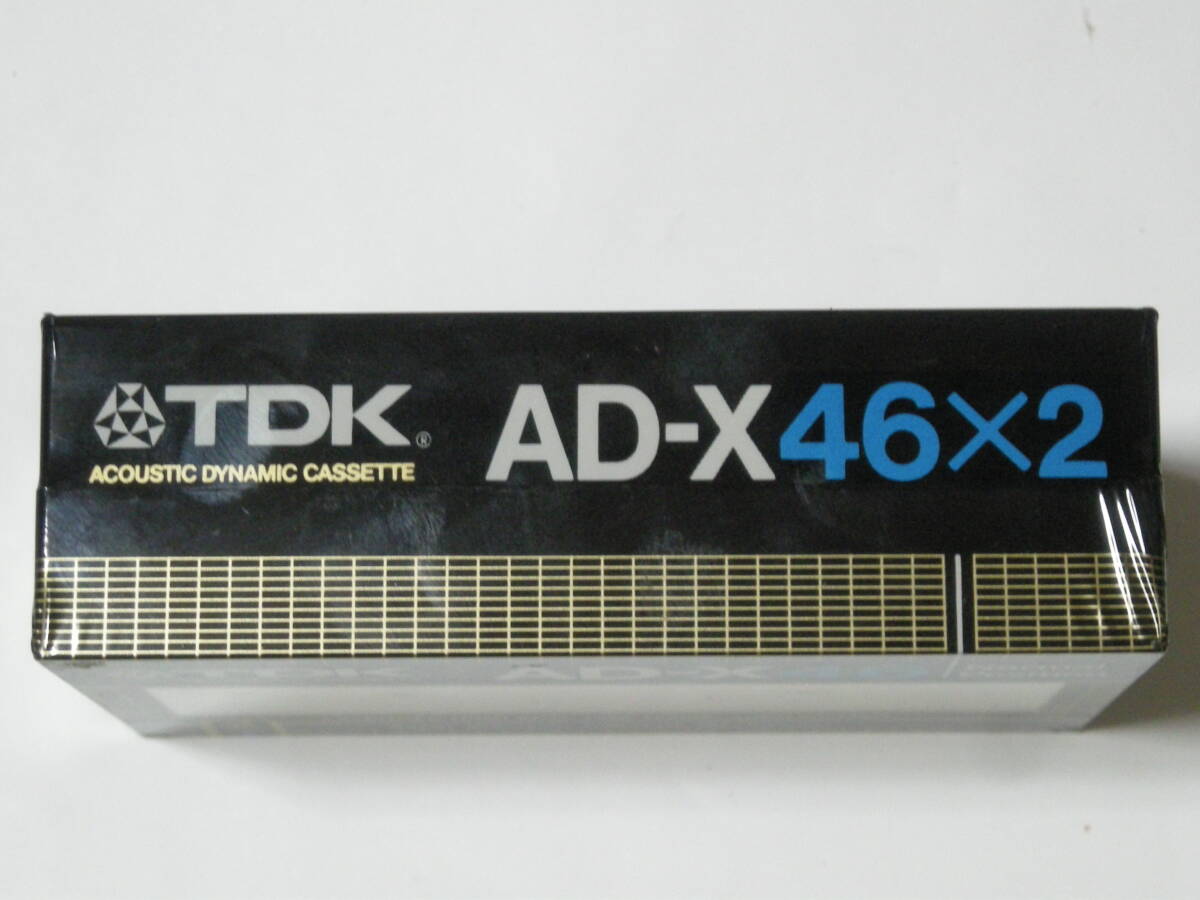 TDK ティーディーケー AD-X 46分 2本パック ノーマルポジション カセットテープ ACOUSTIC DYNAMIC CASSETTEの画像4