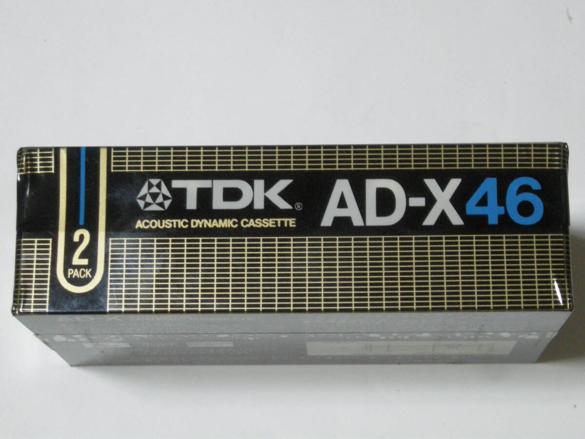 TDK ティーディーケー AD-X 46分 2本パック ノーマルポジション カセットテープ ACOUSTIC DYNAMIC CASSETTEの画像3