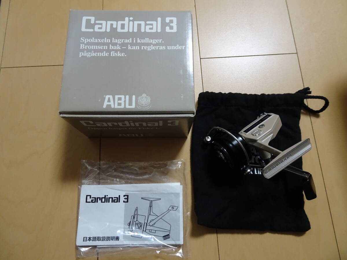 ABU Cardinal3 アブカーディナル3　実釣未使用品_画像8
