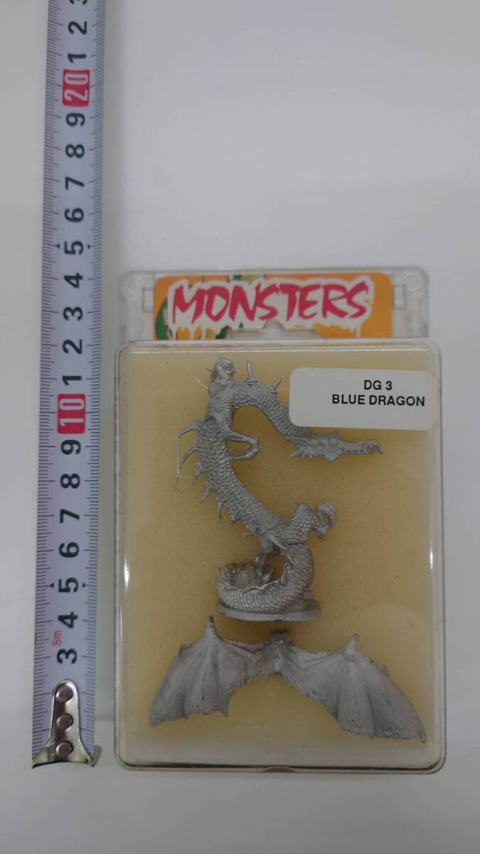 G-13 metal figure MONSTERS DG3 BLUE DRAGON