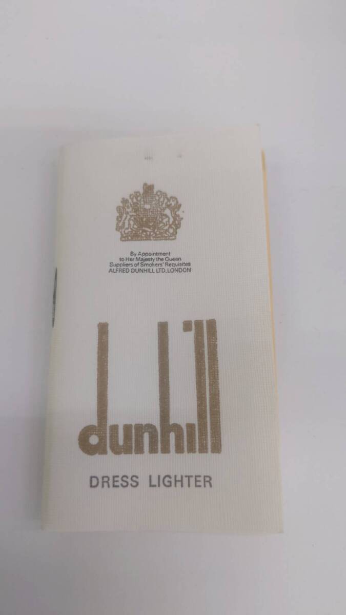 972 [1 иен старт ]dunhill Dunhill зажигалка Gold газовая зажигалка сигареты товары для курения надеты огонь не проверка 